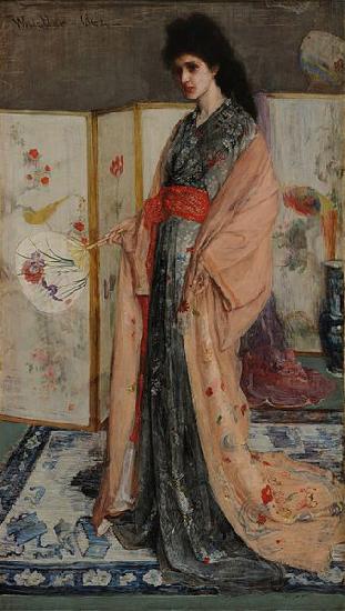 James Abbot McNeill Whistler The Princess from the Land of Porcelain Spain oil painting art